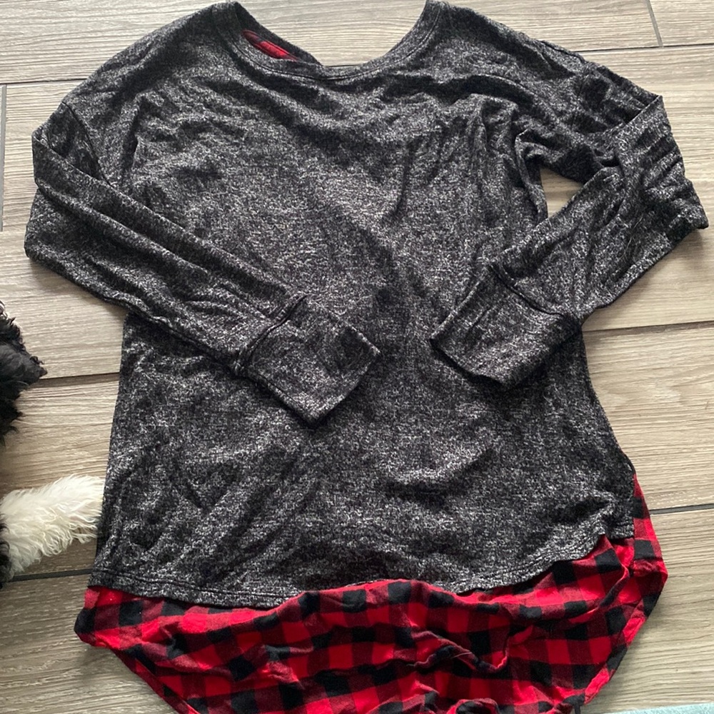 Lace up back tunic